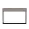 Martha Stewart 19.75 in. D X 47.25 in. W X Engineered Wood, Steel, Gray Top/Oil Rubbed Bronze Frame ZG-ZP-028-GY-BK-MS - alternate 7
